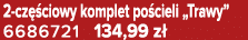 2 cz ciowy komplet po cieli „Trawy” 6686721 134,99 z 