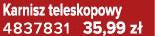 Karnisz teleskopowy 4837831 35,99 z 