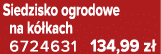 Siedzisko ogrodowe na k kach 6724631 134,99 z 