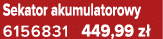 Sekator akumulatorowy 6156831 449,99 z 