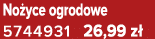 No yce ogrodowe 5744931 26,99 z 