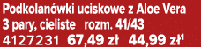 Podkolan wki uciskowe z Aloe Vera 3 pary, cieliste rozm. 41/43 4127231 67,49 z 44,99 z 1
