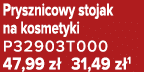 Prysznicowy stojak na kosmetyki P32903T000 47,99 z 31,49 z 1