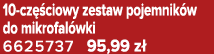 10 cz ciowy zestaw pojemnik w do mikrofal wki 6625737 95,99 z 