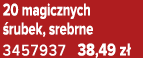 20 magicznych rubek, srebrne 3457937 38,49 z 
