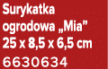 Surykatka ogrodowa „Mia” 25 x 8,5 x 6,5 cm 6630634