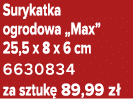 Surykatka ogrodowa „Max” 25,5 x 8 x 6 cm 6630834 za sztuk 89,99 z 