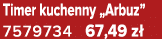Timer kuchenny „Arbuz” 7579734 67,49 z 