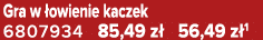 Gra w owienie kaczek 6807934 85,49 z  56,49 z 1