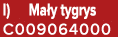 I) Ma y tygrys C009064000