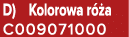 D) Kolorowa r a C009071000