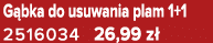 G bka do usuwania plam 1+1 2516034 26,99 z 