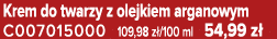 Krem do twarzy z olejkiem arganowym C007015000 109,98 z /100 ml 54,99 z 