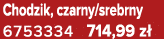 Chodzik, czarny/srebrny 6753334 714,99 z 