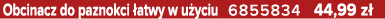 Obcinacz do paznokci atwy w u yciu 6855834 44,99 z 
