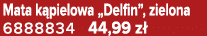 Mata k pielowa „Delfin”, zielona 6888834 44,99 z 