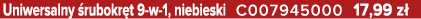 Uniwersalny rubokr t 9 w 1, niebieski C007945000 17,99 z 