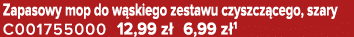 Zapasowy mop do w skiego zestawu czyszcz cego, szary C001755000 12,99 z 6,99 z 1