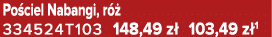 Po ciel Nabangi, r  334524T103 148,49 z  103,49 z 1