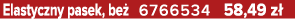 Elastyczny pasek, be 6766534 58,49 z 