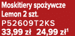 Moskitiery spo ywcze Lemon 2 szt. P52609T2KS 33,99 z 24,99 z 1