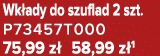 Wk ady do szuflad 2 szt. P73457T000 75,99 z 58,99 z 1