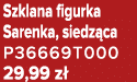 Szklana figurka Sarenka, siedz ca P36669T000 29,99 z 