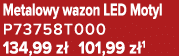 Metalowy wazon LED Motyl P73758T000 134,99 z 101,99 z 1