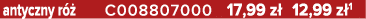 antyczny r  C008807000 17,99 z  12,99 z 1
