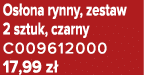 Os ona rynny, zestaw 2 sztuk, czarny C009612000 17,99 z 