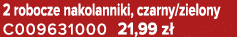 2 robocze nakolanniki, czarny/zielony C009631000 21,99 z 