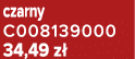 czarny C008139000 34,49 z 
