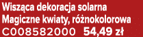 Wisz ca dekoracja solarna Magiczne kwiaty, r nokolorowa C008582000 54,49 z 