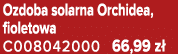 Ozdoba solarna Orchidea, fioletowa C008042000 66,99 z 