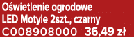 O wietlenie ogrodowe LED Motyle 2szt., czarny C008908000 36,49 z 