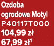 Ozdoba ogrodowa Motyl P40117T000 104,99 z 67,99 z 1