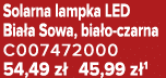Solarna lampka LED Bia a Sowa, bia o czarna C007472000 54,49 z 45,99 z 1