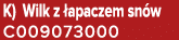 K) Wilk z apaczem sn w C009073000