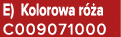 E) Kolorowa r a C009071000
