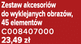 Zestaw akcesori w do wyklejanych obraz w, 45 element w C008407000 23,49 z 