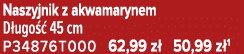Naszyjnik z akwamarynem D ugo  45 cm P34876T000 62,99 z  50,99 z 1