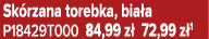 Sk rzana torebka, bia a P18429T000 84,99 z 72,99 z 1