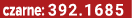 czarne: 392.1685