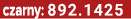czarny: 892.1425