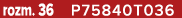 rozm. 36 P75840T036