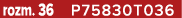 rozm. 36 P75830T036