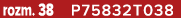 rozm. 38 P75832T038