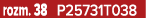 rozm. 38 P25731T038
