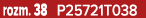 rozm. 38 P25721T038