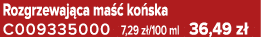 Rozgrzewaj ca ma  ko ska C009335000 7,29 z /100 ml 36,49 z 